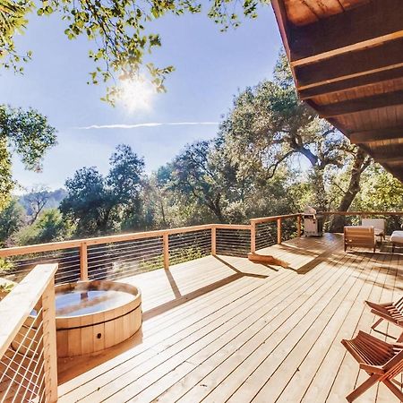 Hot Tub Disney Train Track In Julian Amazing Views Ngoại thất bức ảnh